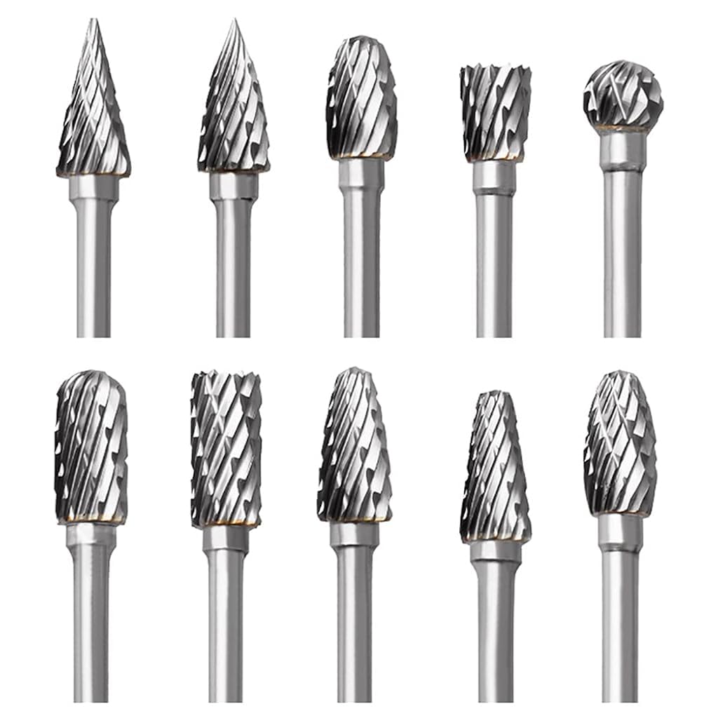 UQRA06A - 10 pcs Tungsten Carbide Bur Set (Big)