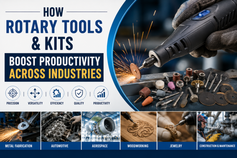 How Rotary Tools & Kits Boost Productivity Across Industries