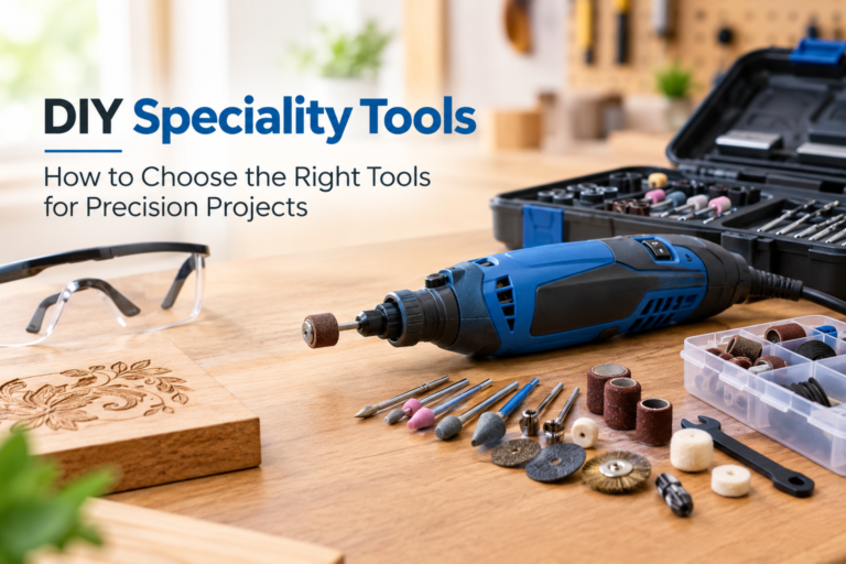 DIY Speciality Tools: How to Choose the Right Tools for Precision Projects